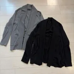 コムサ　BG ニットカーディガン2色セット