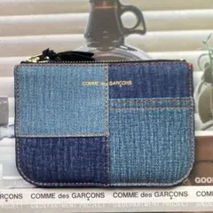 Comme Des Garçons Wallet デニムパッチワーク