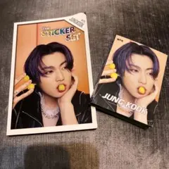 BTS JUNGKOOK メモパッド&フォトステッカーセット