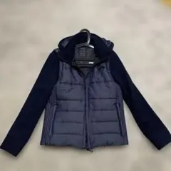 ネイビー フード付き ジャケット サイズ46