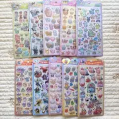 定価6083円！新作！新品うるちゅるポップシール 10枚セットディズニーミニオン