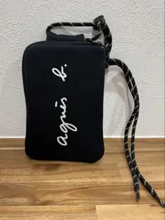 【未使用】agnes.b アニエスベー ショルダーバッグ スマホショルダー