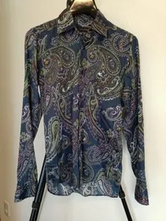 ETRO エトロ ペイズリー 総柄 長袖 シャツ