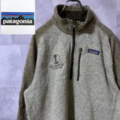 パタゴニア ベターセーター　ジャケット　フリース　ハーフジップ 薄茶