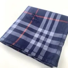 新品　バーバリー　ハンカチ　ノバチェック