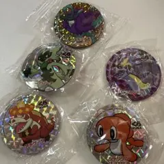 ポケモン くら寿司 びっくらポン ホログラムマグネット 5枚セット ウネルミナモ