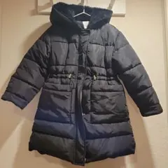 ZARA フード付き ダウンコート 116サイズ(6Y)