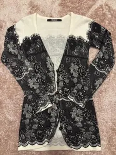 ❥❥LIP SERVICE レース柄カーディガン 長袖❥❥