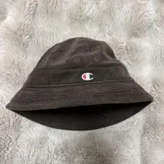 Champion コーデュロイ バケットハット ブラウン