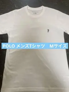 POLO 半袖Tシャツ Mサイズ ホワイト　メンズ　ラルフローレン