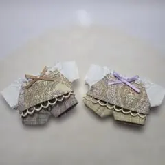 いつぬい　あんスタ　縫い服４点セット　花柄×ベージュ　No.497