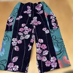 ハンドメイド♪着物リメイク 浴衣 ガウチョパンツ26-① - メルカリ