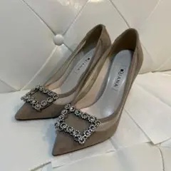 DIANAパンプス23 ヒール剥がれ有り