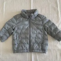 ユニクロベビー　中綿ブルゾン　グレー　80サイズ