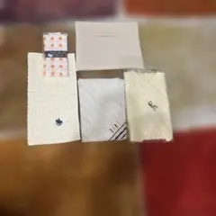 【新品未使用】ブランドタオル・ポーチ・ガーゼハンカチ 5点セット