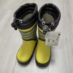 15.0cm イフミー　長靴　レインブーツ　スノーブーツ　黄色黒