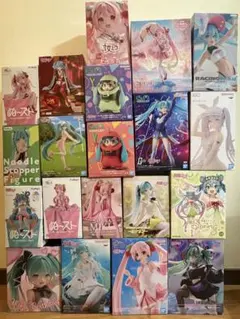 初音ミク　プライズ　フィギュア　20点　まとめ　ザク　AMP 桜ミク　パンク　他