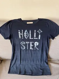 Hollister 半袖Tシャツ ネイビー Mサイズのサムネイル