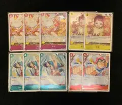 ワンピースカード　best2 r 10点セット