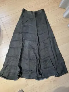 Rosso ダークグリーン ロングスカート【ほぼ未使用】