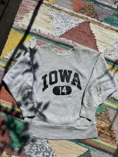 【レア！】80'sトリコタグChampion Iowaスウェット
