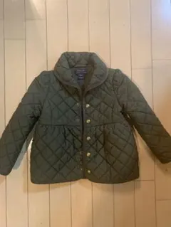 【美品着用３回】ラルフローレン◆キルティングジャケット◆3T◆カーキ