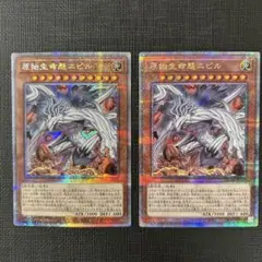 遊戯王　原始生命態ニビル　絵違い　2枚セット　25thシークレット