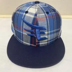 楽天イーグルス　チェック柄 スナップバックキャップ