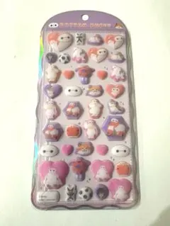 m*)様 新品☆正規品 コットンパフィーシール　ベイマックス　Disney