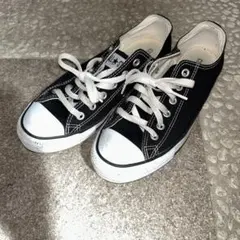 CONVERSE コンバースブラック ローカットスニーカー 26cm