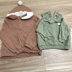 テータテート　バースデイ　おそろい　120 80 クリスマス