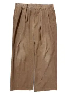 90s ラルフローレン 太畝 コーデュロイパンツ　ツータック　日本製