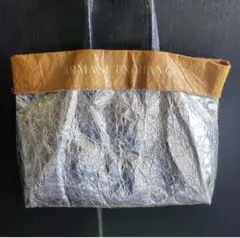 ARMANI EXCHANGE シルバートートバッグ