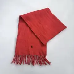 Polo Ralph Lauren 赤 マフラー