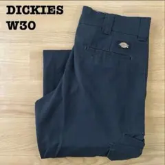 ディッキーズ カーゴパンツ 紺 W30 L32 スリムストレート ペイント