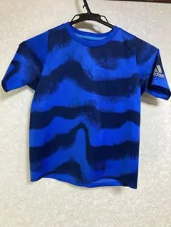 adidas Climacool 波模様シャツ 140cm サッカー 練習着