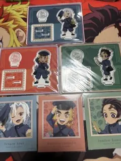 鬼滅　C101 アクスタ　カード　宇髄天元　煉獄杏寿郎　竈門炭治郎