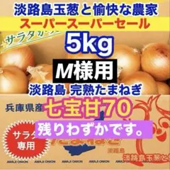 M様用 残りわずか！＜サラダ専用5kg＞淡路島産 玉ねぎ 高糖度 玉ねぎ たまねのサムネイル