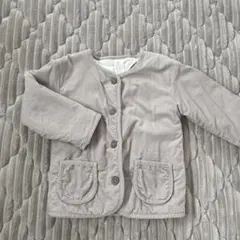 【H&M】コーデュロイ　グレージュ　アウター　92cm