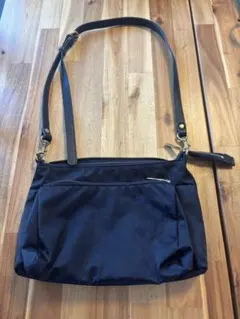 russet ラシット ショルダーバッグ ブルーブラック　美品のサムネイル