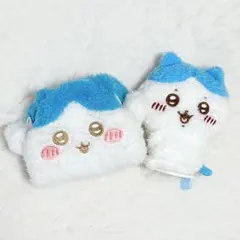 【2体セット】ちいかわ ぴたれすと ハチワレ マスコット キャラメルポーチ
