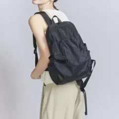 BEAUTY&YOUTH UNITEDARROWS ドロストポケットリュック 黒のサムネイル