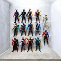 仮面ライダー ビルド フィギュア ソフビ　14体セット