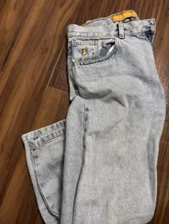 Supreme】Washed RegularJean バックスター刺繍 黒30 - メルカリ