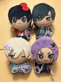 ちびぐるみ ブルーロック×サンリオ 潔世一 糸師凛 御影玲王 凪誠士郎