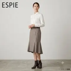 エスピエ マーメイドスカート 44 XL 3L ブラウン ウール混⁠ ESPIEのサムネイル