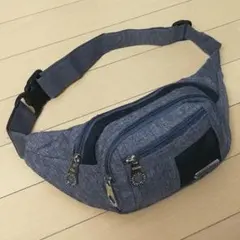 ウエストポーチ ボディーバッグ 鞄 2way バッグ ブラック #140のサムネイル