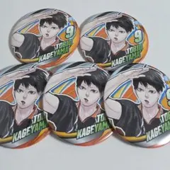 ハイキュー!!　ファンパーク　影山飛雄　②　原作　コレクション缶バッジ　原画展