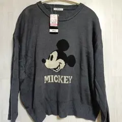 しまむら ミッキーニット LL