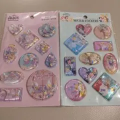 ディズニープリンセス　オイスター　ウォーターシール　ステッカー